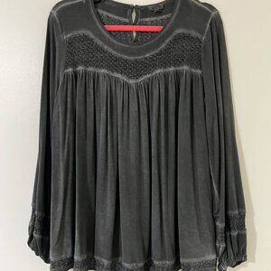 Swingy Charcoal Gray Top